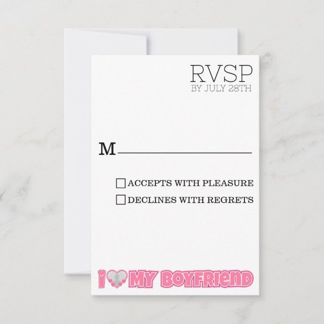 Anpassningsbar I Kärlek Min Boyvän - Lägg till bil OSA Kort (Framsida)