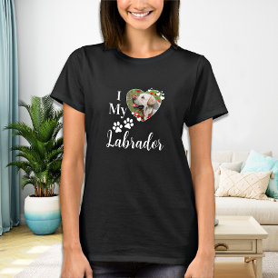 Anpassningsbar I Kärlek My Labrador Cute Pet Hund  T Shirt