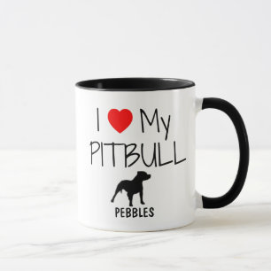 Anpassningsbar I Kärlek My Pitbull Mugg