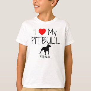 Anpassningsbar I Kärlek My Pitbull Tee