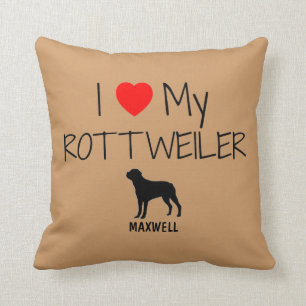 Anpassningsbar I Kärlek My Rottweiler Kudde