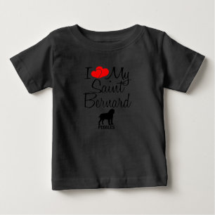 Anpassningsbar I Kärlek My Saint Bernard T Shirt