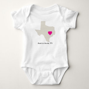 Anpassningsbar i Texas-staten Kärlek Baby Tee