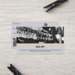 Anpassningsbar Image New Customer Advocate Reward Rabattkort