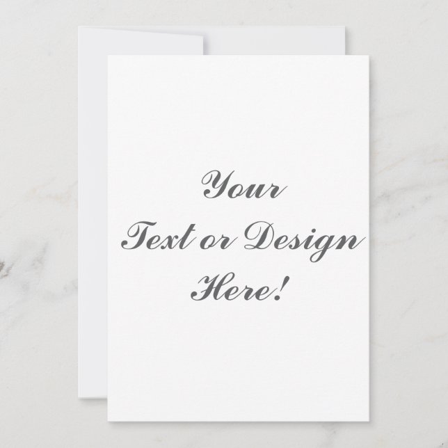 Anpassningsbar Inbjudan - Lägg Till Din Text eller (Framsida)