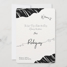 Anpassningsbar Inbjudningskort för möhippan - Eleg