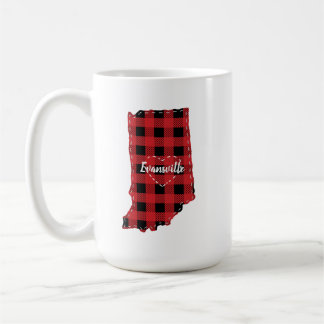 Anpassningsbar Indiana Hemstat Buffalo Play-jul Kaffemugg