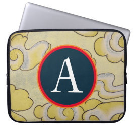 ANPASSNINGSBAR INITIAL JAPANESE CLOUD Electronics  Laptop Fodral