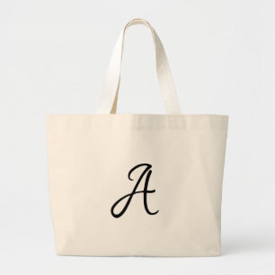 Anpassningsbar Initial Teacher Gift Jumbo Tygkasse