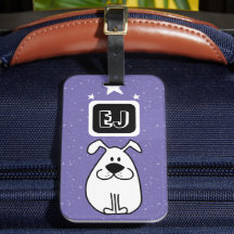 Anpassningsbar Initialer-Hund