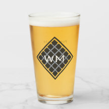 Anpassningsbar Initialer Modern Elegant Manly Chic