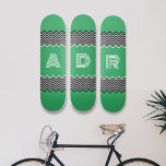 Anpassningsbar Inledande Brev 8 1/4-tums Skateboar Mini Skateboard Bräda 18,5 Cm<br><div class="desc">Hämta den här djärva skateboard med anpassade initial brev. Visa din närvaro i gruppen! Ordna nu!</div>