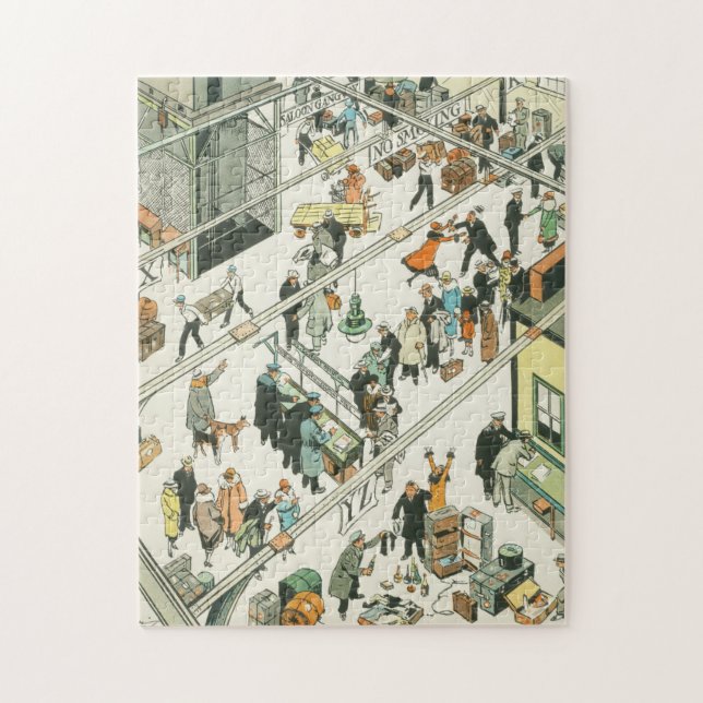 Anpassningsbar inspektion, lustig tecknad av Tony  Pussel (Vertikal)