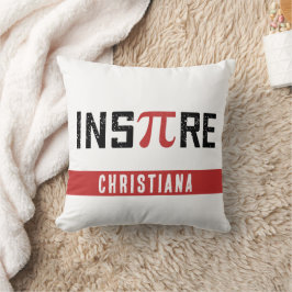 Anpassningsbar InsPire Pi-dag | Lycklig Pi day Mat Kudde