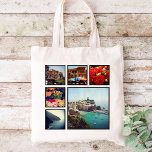Anpassningsbar Instagram Photo Collage Tygkasse<br><div class="desc">Lägg till sex av dina favoritbilder i Instagram för att skapa en vacker,  unik fotokollage i väskan. Klicka på Anpassa om du vill flytta foton och anpassa din egen text om du vill skapa en unik design av ett slag. Underbar gåva till familj och vänner!</div>