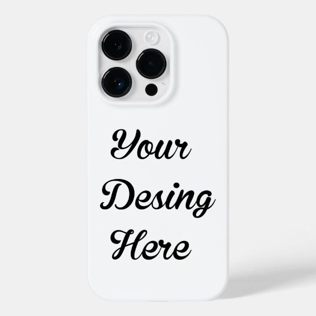 Anpassningsbar Iphone 14 Pro Fodral (Baksida)