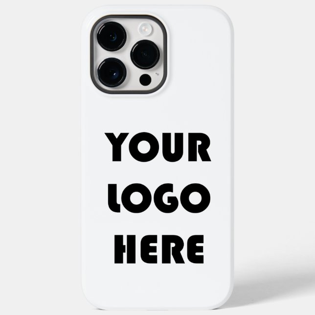 Anpassningsbar iphone case,Company Logotyp Fodral  (Baksida)
