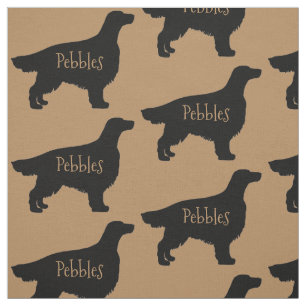 Anpassningsbar Irish Setter Hund Fabric Tyg