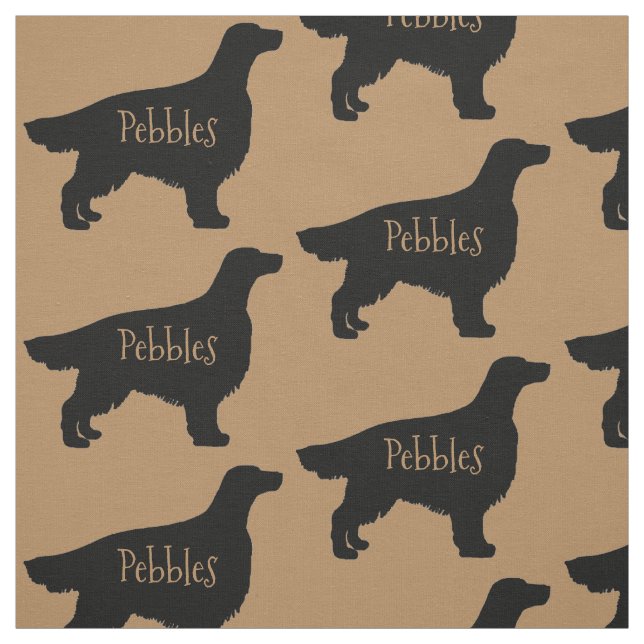 Anpassningsbar Irish Setter Hund Fabric Tyg (Provkarta)