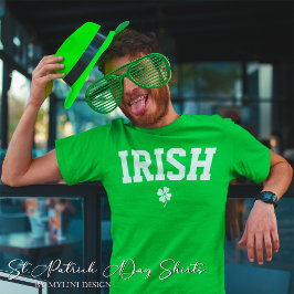 Anpassningsbar Irish Shamrock St patricks day T Shirt
