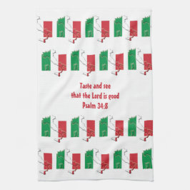 Anpassningsbar ITALIEN Kitchen Towel Kökshandduk