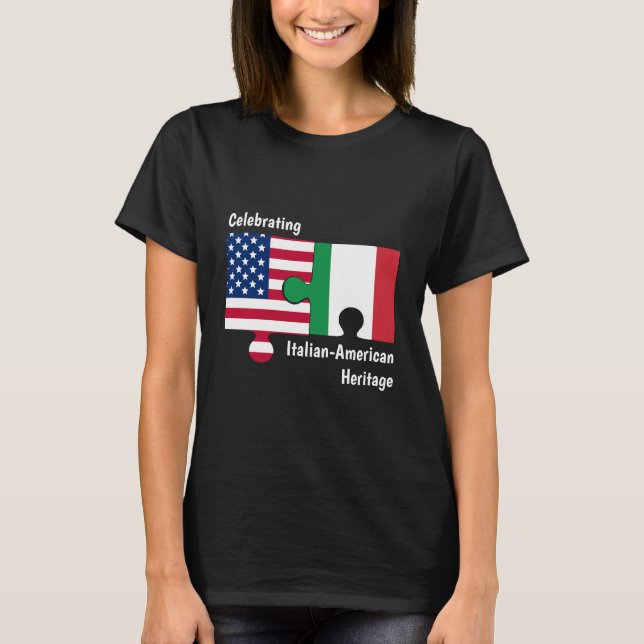 Anpassningsbar Italienska T Shirt (Framsida)