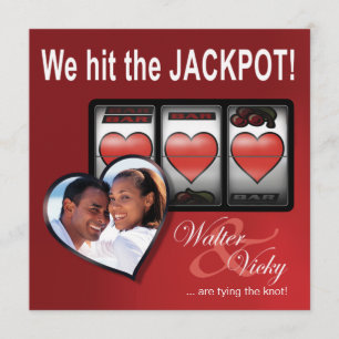 Anpassningsbar Jackpot Las Vegas Spara datumet