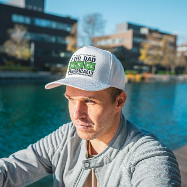 Anpassningsbar Jag berättar Pappa skämt Keps (Skapare uppladdad)