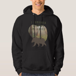 Anpassningsbar Jag överlevde camping i Kanada Hoodie