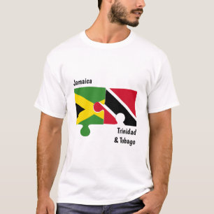 Anpassningsbar Jamaica Trinidad  T Shirt
