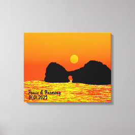 Anpassningsbar Japan Ligcape Travel Aesthetic Colo Canvastryck