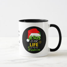 Anpassningsbar JESUS ÄR inte bara till jul för LIV