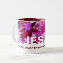 Anpassningsbar JESUS-jul Två-Tonad Mugg