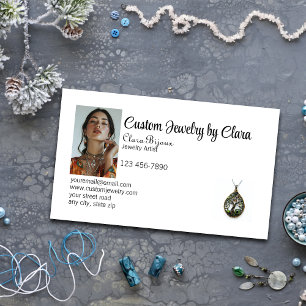 Anpassningsbar Jewelry Visitkort
