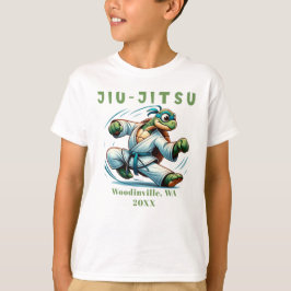 Anpassningsbar Jiu-Jitsu Martial Arts Location Nam T Shirt