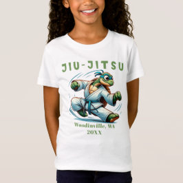 Anpassningsbar Jiu-Jitsu Martial Arts Location Nam T Shirt