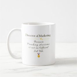 Anpassningsbar [Jobbrubrik] - Professionell Gift Kaffemugg