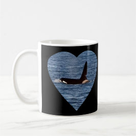 Anpassningsbar John Coe Späckhuggare Västkust Orca Kaffemugg