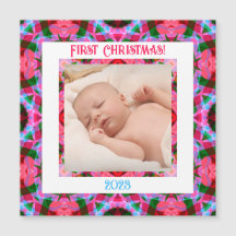 Anpassningsbar Jolly Festive-julfotoportet