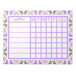 Anpassningsbar Jolly jul ADHD Girls Womens Planner Anteckningsblock