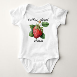 Anpassningsbar Jordgubbspengar - Berry Sweet Baby  T Shirt