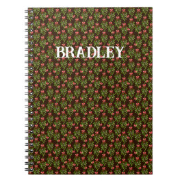 Anpassningsbar Jul Hollies - bärbar dator Anteckningsbok