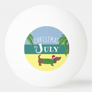 Anpassningsbar jul i juli Party Ping Pong Boll