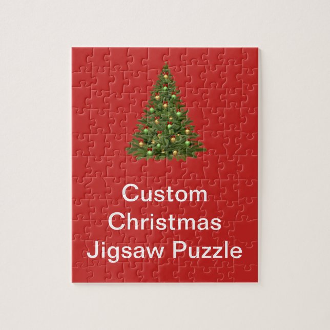 Anpassningsbar Jul, Jigszon Puzzle Pussel (Vertikal)