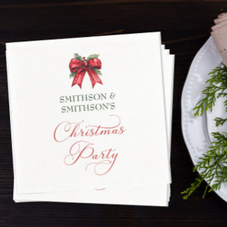 Anpassningsbar jul Party Pappersservett