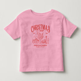 Anpassningsbar Julbesättningens matchningsfamilj T Shirt