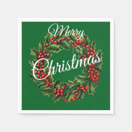 Anpassningsbar Julfrö Pappersservett