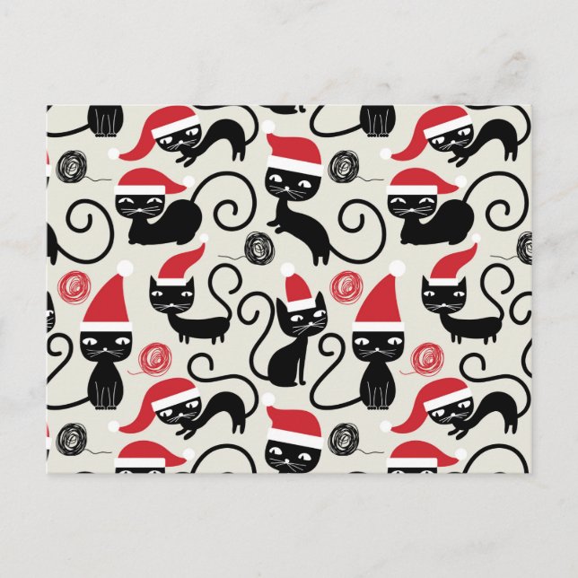 Anpassningsbar julklapp helg vykort (Framsida)