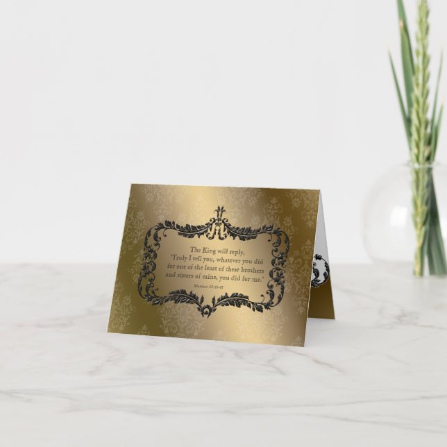 Anpassningsbar julklapp helgkort (Framsida)