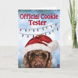 Anpassningsbar Julkort från din chokladdocka Tack Kort